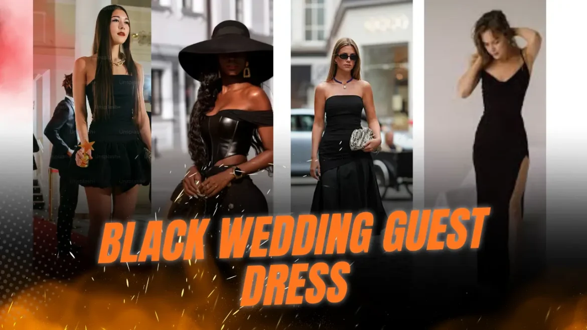 Black Wedding Guest Dress