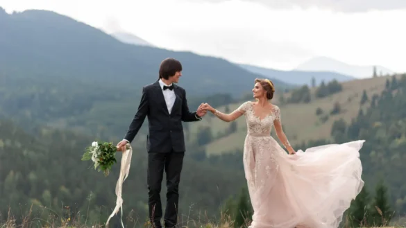 mountain wedding